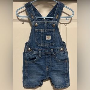 Old navy overall shorts 3-6 months